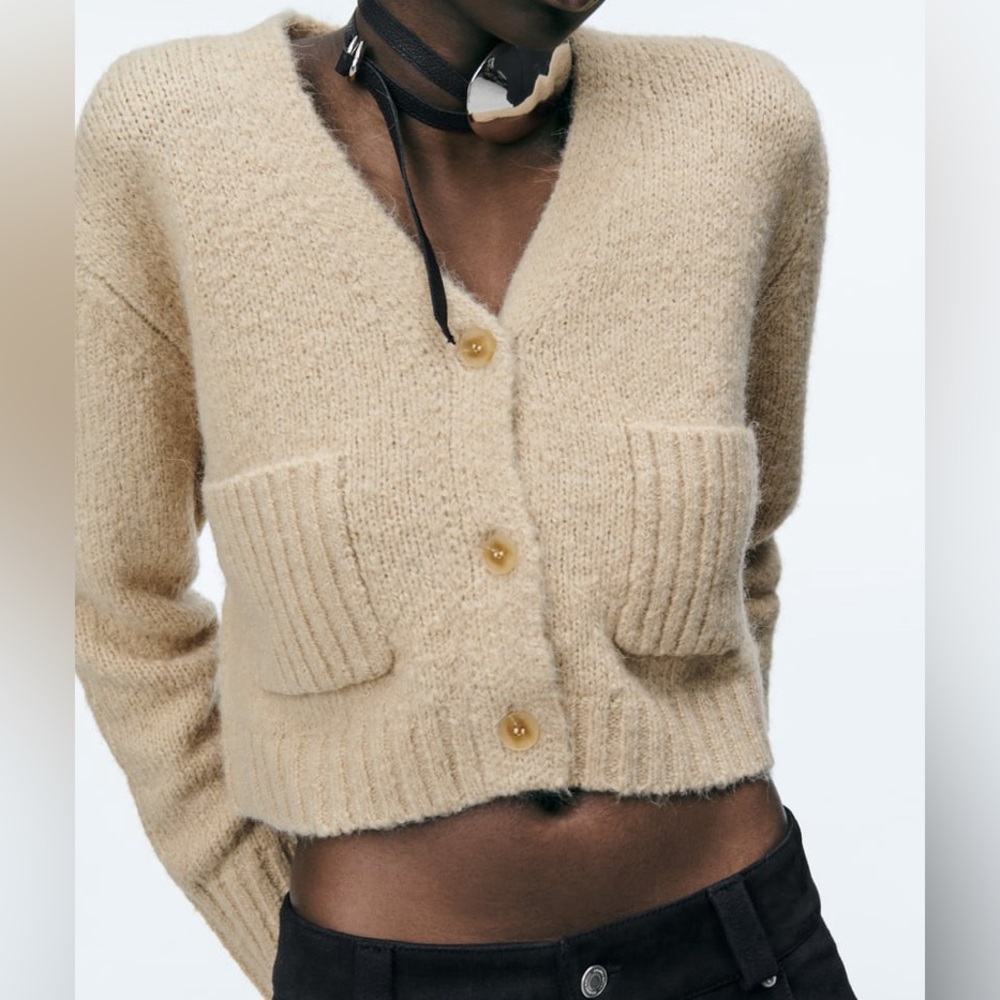 Zara Cropped Sweater